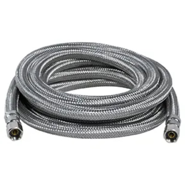 Flex Connector SS 1/4 Comp x 1/4 Comp x 15ft Ice Maker (180278)