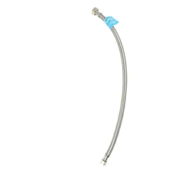 Flex Connector SS 3/8in Comp x ½in FIP 20in Faucet (180283)