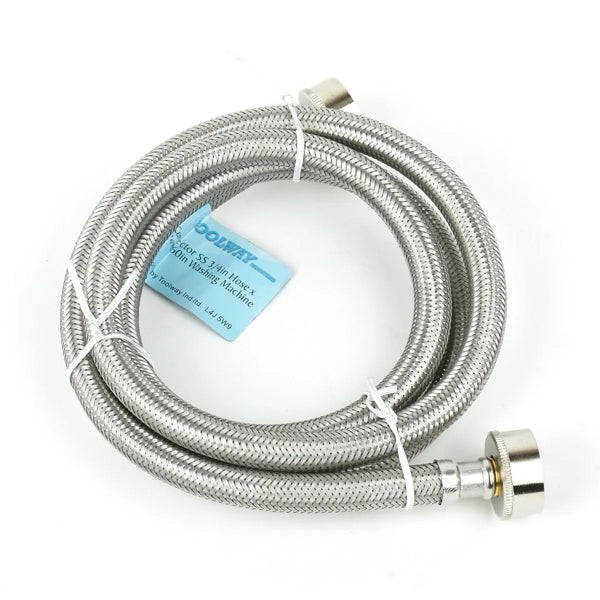 Flex Connector SS ¾in Hose x ¾in Hose 60in Washing Machine (180293)