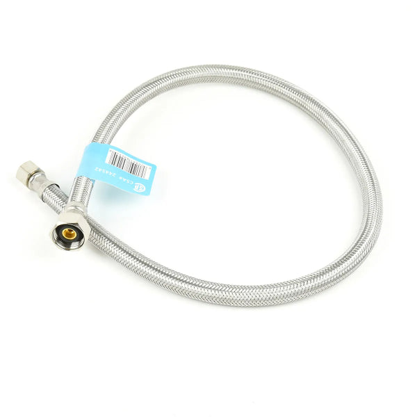 Flex Connector SS 3/8in Comp x ½in FIP 30in Faucet (180294)
