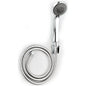 Hand Shower ABS Chrome 2 Spray Patterns 1.5m Flexible Hose w/Wall Mount (180401)