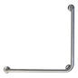 Bathroom Grab Bar L-Shape 30in x 30in x Ø:38mm (1.5in) Stainless Steel (180484)
