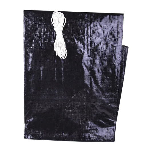 Tarpaulin 8ft x 10ft Heavy Duty Black (180813)