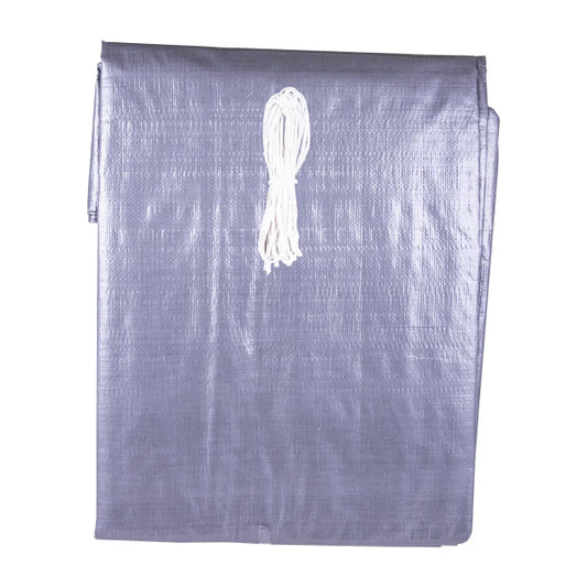 Tarpaulin 8ft x 10ft Extra HD Silver (180814)