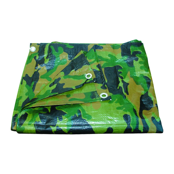 Tarpaulin 10ft x 15ft Camouflage (181017)