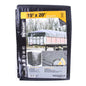Tarpaulin 15ft x 20ft Heavy Duty Black (181525)