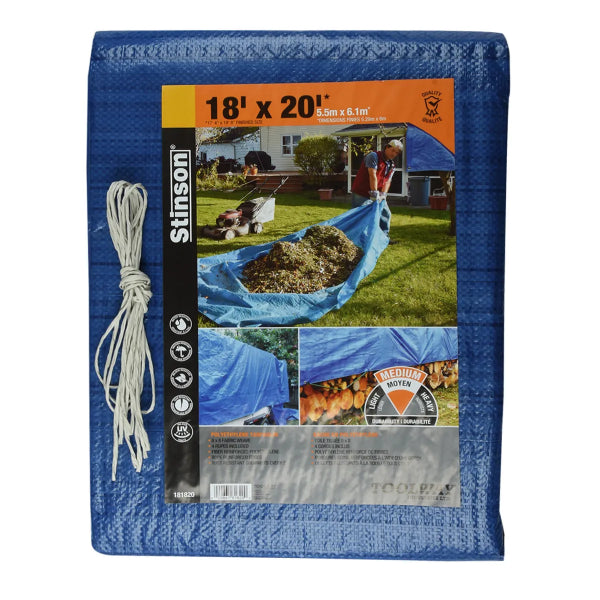 Tarpaulin 18ft x 20ft Blue (181820)