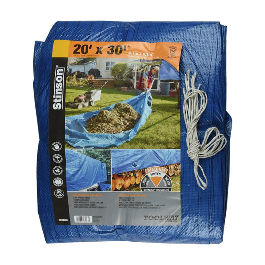Tarpaulin 20ft x 30ft Blue (182030)