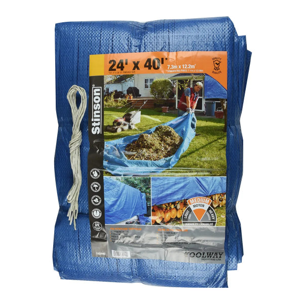 Tarpaulin 24ft x 40ft Blue (182440)