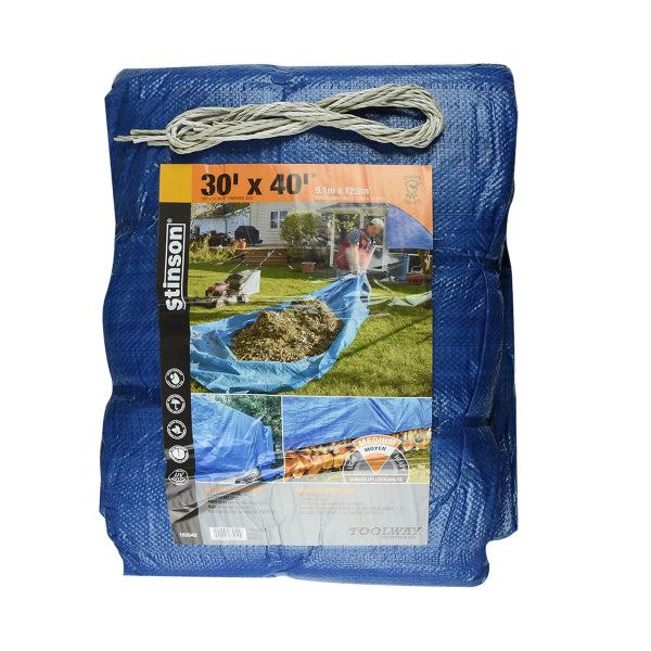 Tarpaulin 30ft x 40ft Blue (183040)