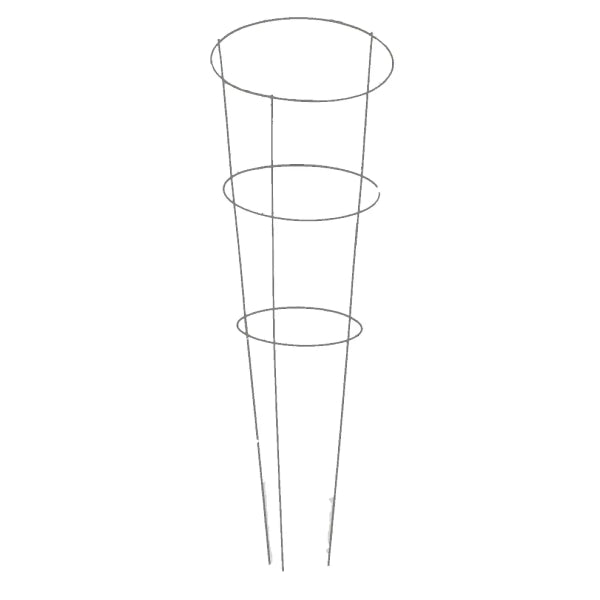 Wire Tomato Cage Galvanized 3-Ring 33x12in (184260)