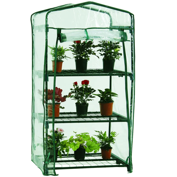3-Tier Portable Mini Greenhouse 27in x 19in x 49in (184400)