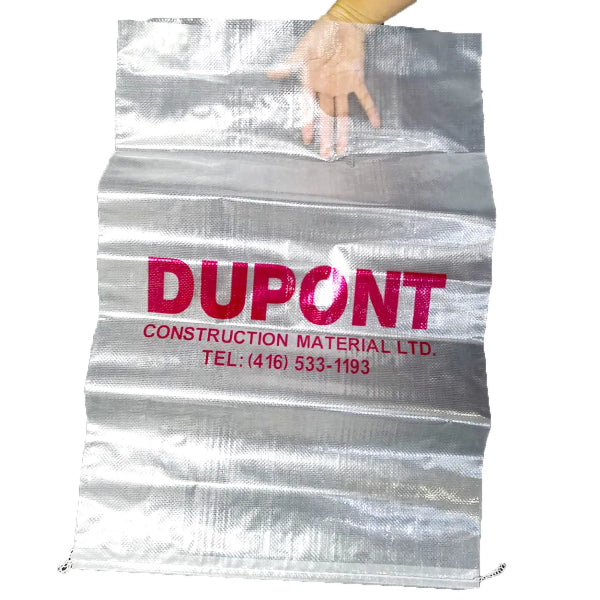 Private Label Woven Aggregates Bag 17.5in x27.5in Clear (186792)