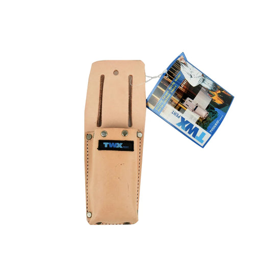 Utility Carpet Knife Belt Loop Holder Natural/White Leather (187047)