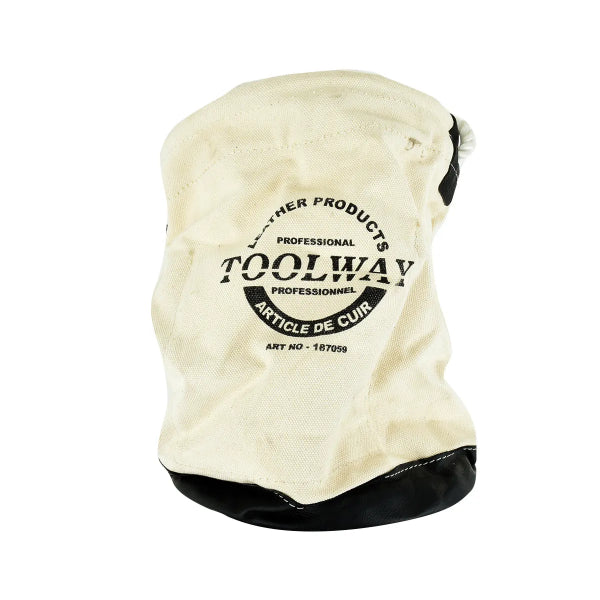 Tote Bag Canvas w/Leather Bottom 38 x 31cm (187059)