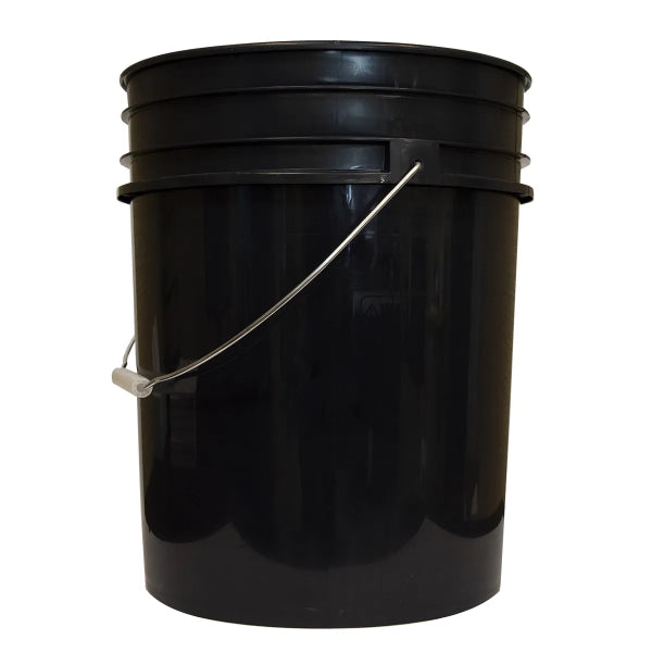 5 Gal Plastic Bucket Black (.090in thickness) (187532-B)