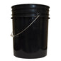 5 Gal Plastic Bucket Black (.090in thickness) (187532-B)
