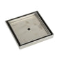 Square Shower Drain Tile-in 2in 5 3/32in x 5 3/32in x 3 1/8in (188055)