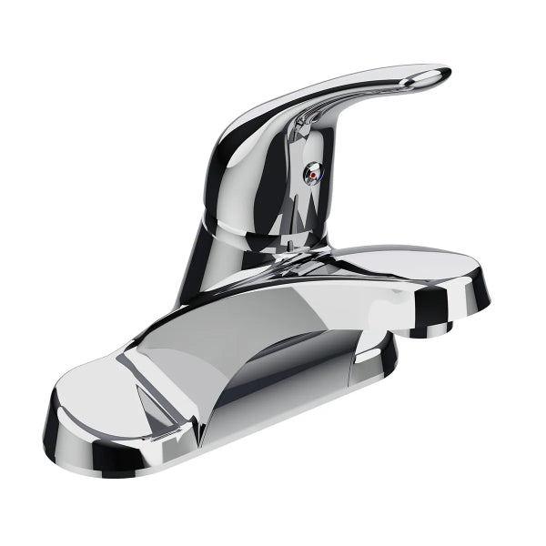 Low Arc Bathroom Faucet 1-Handle Chrome Plated (188316)