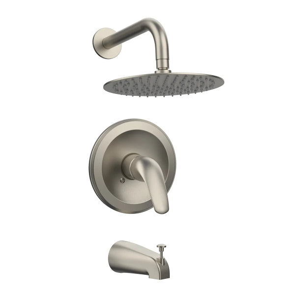 Tub & Shower Faucet 1-Handle Brushed Nickel (188328)
