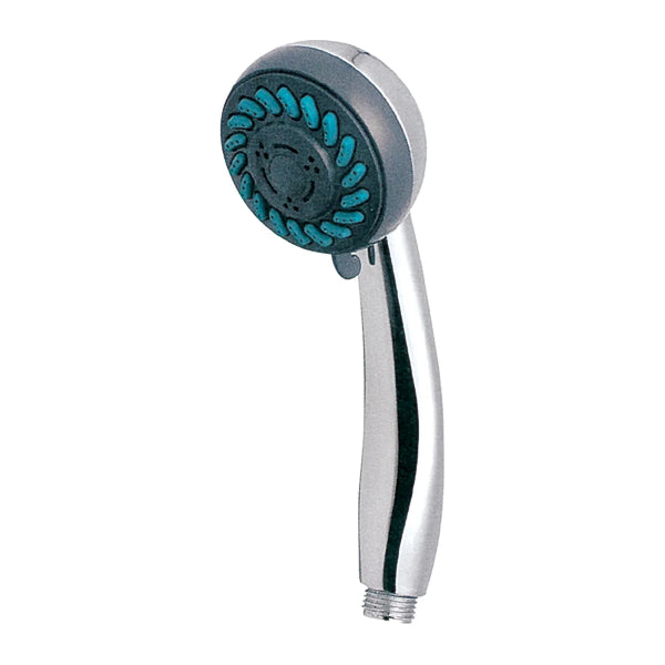 ABS Handheld Showerhead Round 4in (10cm) 2-Settings Chrome Plated (188336)