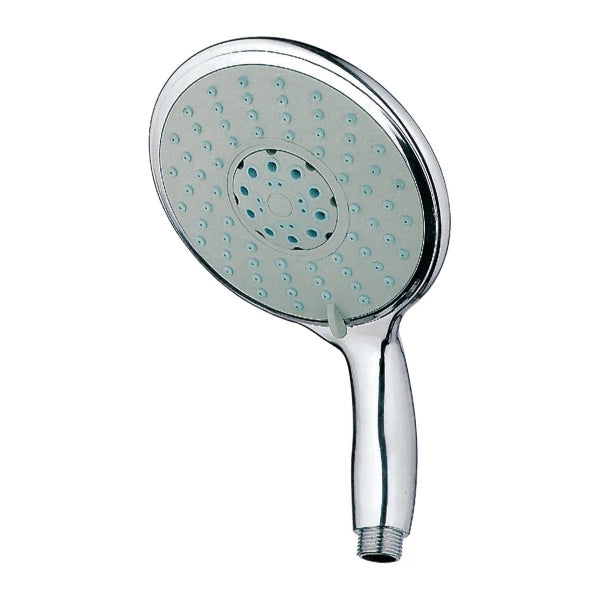 ABS Handheld Showerhead Round 6in (15cm) 3-Settings Chrome Plated (188338)