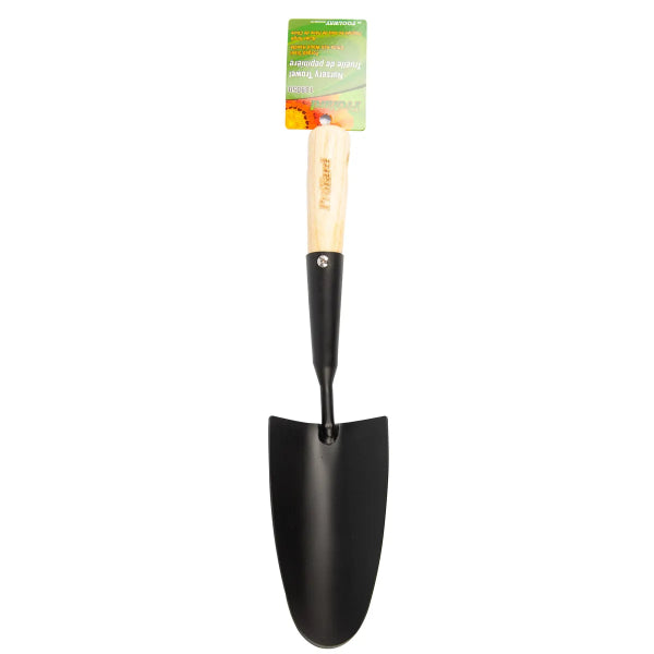 Handheld Forged Trowel Wooden Handle 14in (189050)