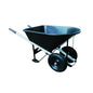 Wheelbarrow 8 cu.ft. Poly Tray Dual Air Tires Steel Handle (190988)