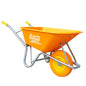 Pro-Series Wheelbarrow 6 cu.ft  Poly Tray Flat Free Tire Steel Handle (190991)