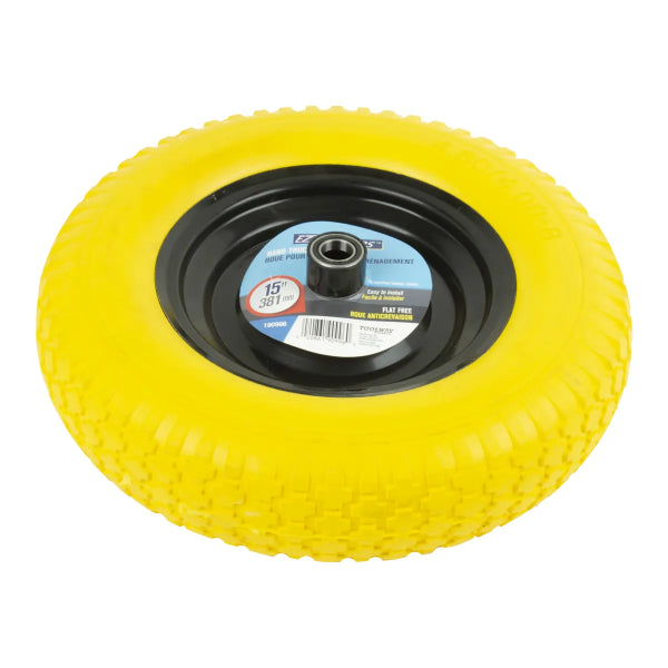 Replacement  Flat Free Wheel For190984 & 190985 Wheelbarrows (190996)