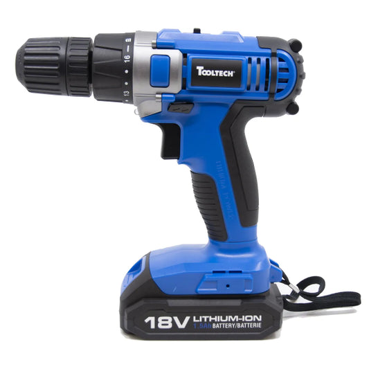 Cordless Drill 18v Lithium Battery (192126-20)