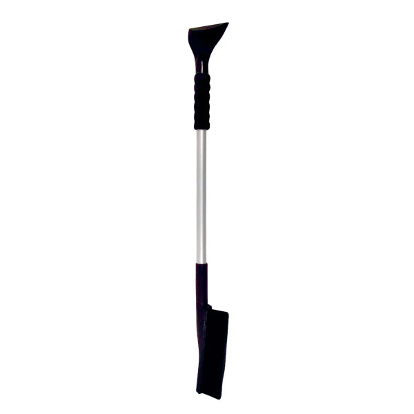 Snow Brush Aluminum Handle with Ice Scraper 32in (194504)