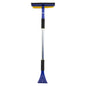 Snow Brush Telescopic Handle with Ice Scraper and Squeegee 56in (194505)