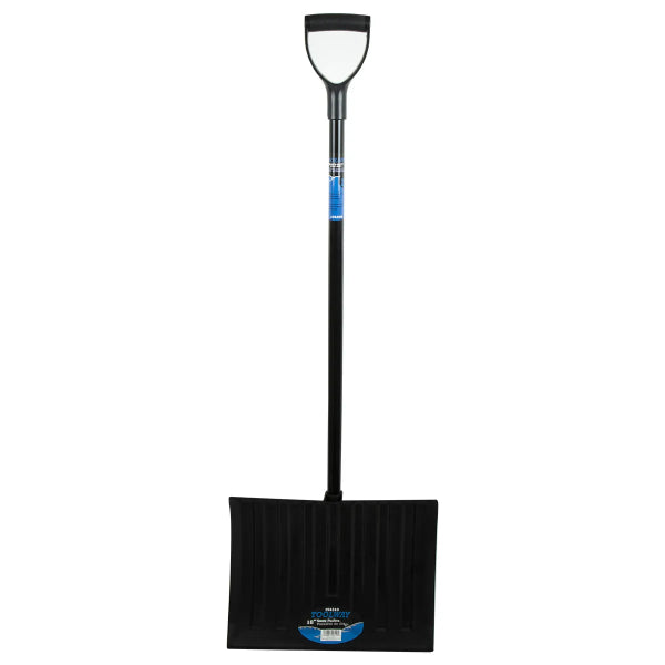 Snow Pusher 21in Poly Blade Steel D-Handle 49in (194509)