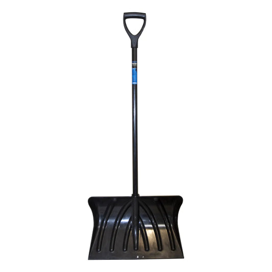 Snow Pusher 20in Poly Blade Fibreglass  D-grip Handle 51in (194515)