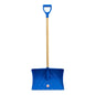 Snow Shovel 20in Teal Poly Blade Ashwood D-Grip 54in (194528)