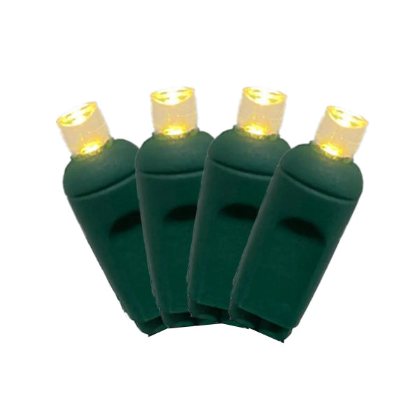 LED String Lights 5MM Conical 50 Warm White 16.3ft (196000)