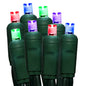 LED String Lights 5MM Conical 50 Jewel Multi 16.3ft (196002)