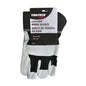 1PR Leather Work Gloves Half Lined (337035)