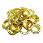 50PK Brass Eyelet Grommets for Tarps 3/8in (399692)