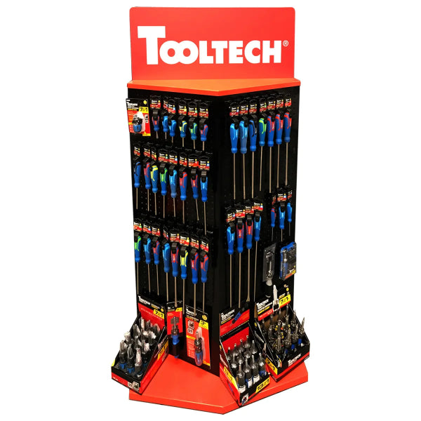 End Cap Triangular Pegboard Display - Tooltech (399811)