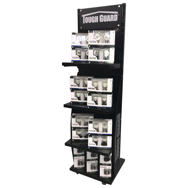 ToughGuard Crystal Knob Locks Pegboard Display (399824-PG1)