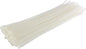 100PK Cable Ties 8in White (714065)