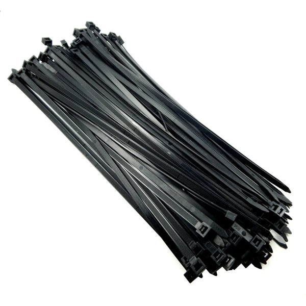 50PK Cable Ties 11-1/2in Black (714071)