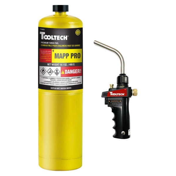 HAZ Torch Kit High Heat w/Mapp Pro Gas (715074)