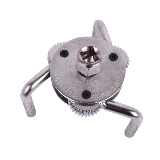 Adjustable Oil Filter Removal Wrench tool 3 Legs 2½in - 4-5/16in (720085)