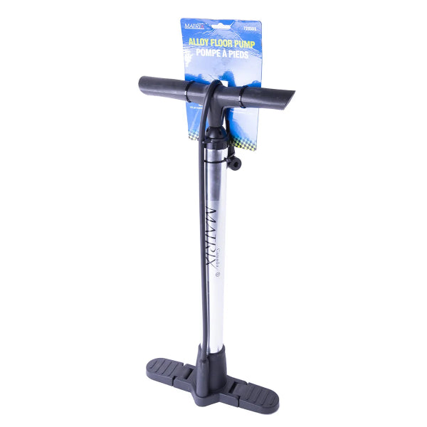 Floor Pump For Bike 120-PSI Aluminum (720303)