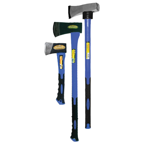 Axe & Maul 3-Piece Set Fibreglass Handles (735103)