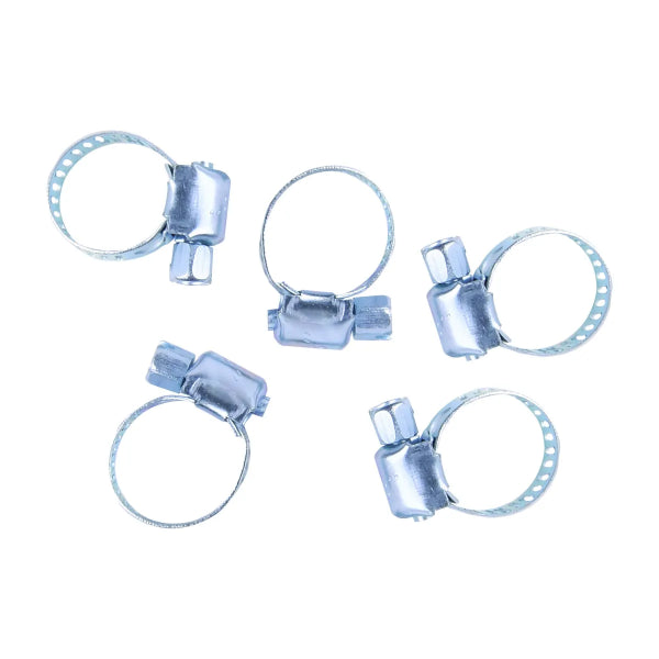 5pc Stainless Steel Hose Clamps 5/16in -1/4in (776257)