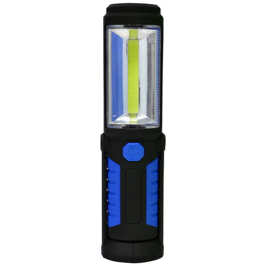 COB LED 2-In-1 Flashlight & Worklight w/Hook & Magnetic Arm (789030)